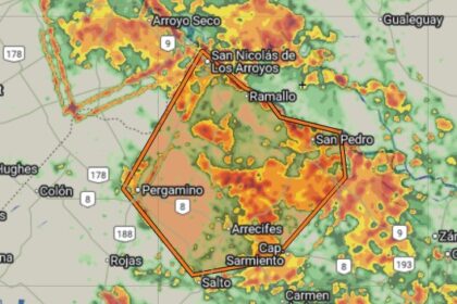 Alerta a corto plazo para San Pedro: “tormentas fuertes con lluvias intensas” | FM Avenida