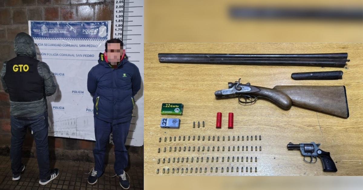 Allanamiento, secuestro de armas y un detenido por amenazas | FM Avenida