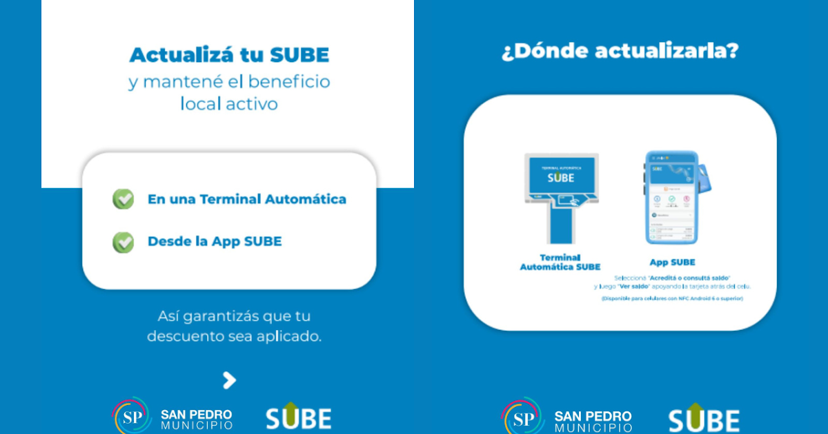 Beneficios de mantener actualizada tu tarjeta SUBE | FM Avenida
