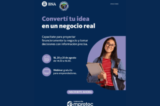 Ciclo de capacitación del Banco Nación para comerciantes y emprendedores | FM Avenida