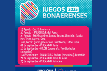 Cronograma definido para los Juegos Bonaerenses de Adultos Mayores | FM Avenida