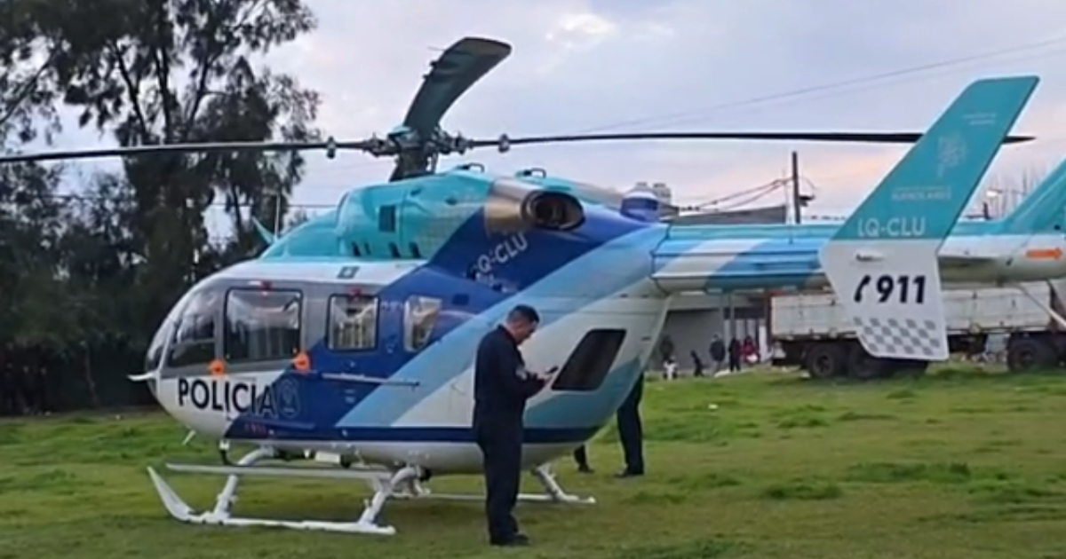 Derivan en helicóptero sanitario a la niña gravemente herida durante el choque en el que murió su abuela | FM Avenida