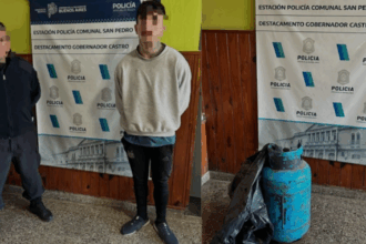 Detienen a un joven de Ramallo por robar una garrafa en Gobernador Castro | FM Avenida