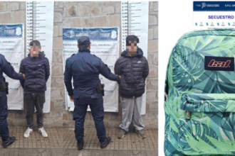 Dos jóvenes detenidos por el robo de una mochila a una ciclista | FM Avenida