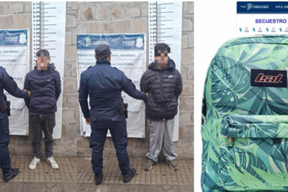 Dos jóvenes detenidos por el robo de una mochila a una ciclista | FM Avenida