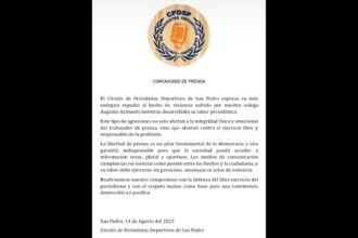 El Círculo de Periodistas Deportivos repudió la agresión sufrida por Augusto Azimonti | FM Avenida