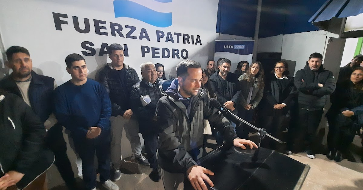 Fuerza Patria presentó su lista y lanzó oficialmente su campaña (Videos) | FM Avenida