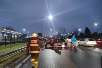 Impactante choque frente a la cancha de River: seis heridos y corte parcial de la avenida Cantilo | FM Avenida