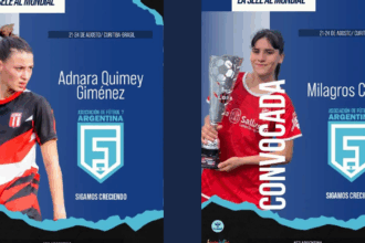 Milagros Castro y Adnara Giménez comienzan su participación en el Mundial de Fútbol 7 | FM Avenida