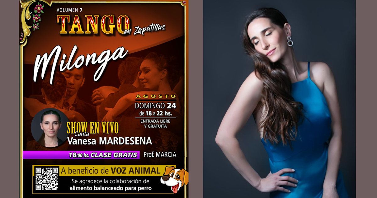 Milonga "Tango en Zapatillas" a beneficio la agrupación proteccionista Voz Animal | FM Avenida