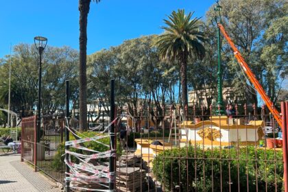 Rejas en la fuente de plaza Constitución: "Es una berretada", cuestionó Paola Basso en el Concejo | FM Avenida