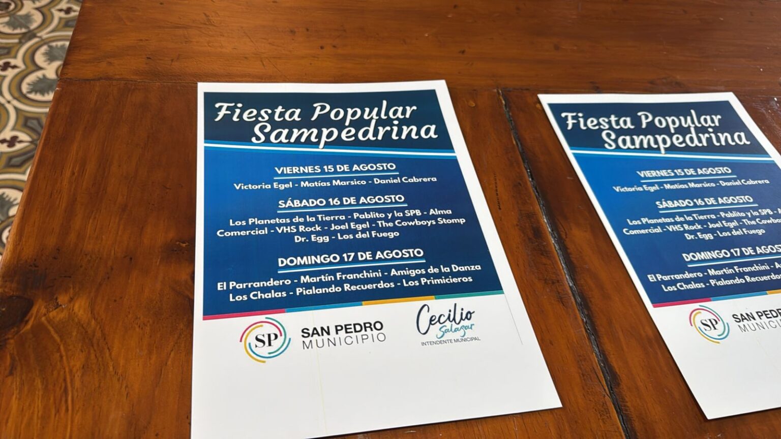 "Fiesta Popular Sampedrina", el nombre que eligió el Municipio para no usar "Fiesta de la Ensaimada" | FM Avenida