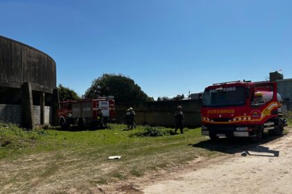Incendio en la ex planta depuradora: dos unidades de Bomberos trabajaron para sofocar el fuego | FM Avenida