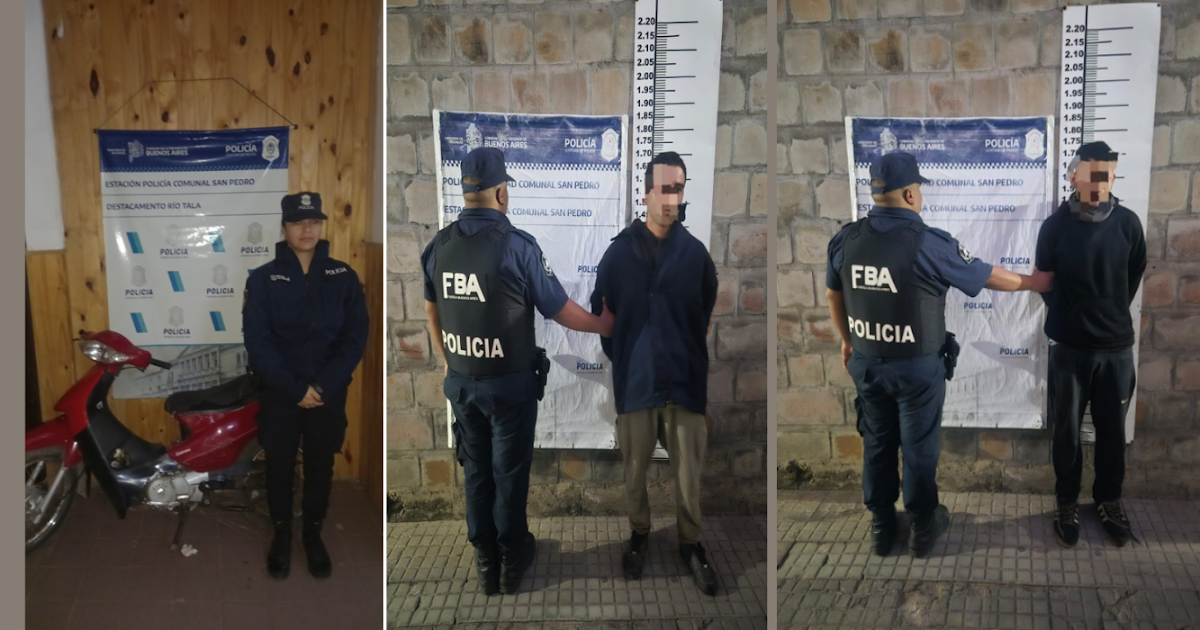 Motochorros golpearon a una mujer para robarle la moto y fueron detenidos | FM Avenida