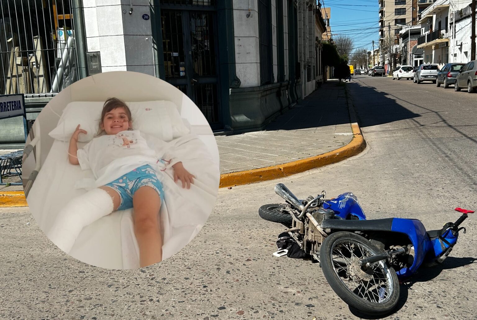 Operan a la niña del accidente de Belgrano y Ayacucho: su familia hizo un pedido solidario | FM Avenida