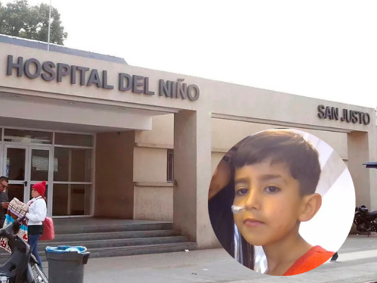 Operaron a Máximo, el niño de siete años que fue trasladado a San Justo por una obstrucción intestinal | FM Avenida