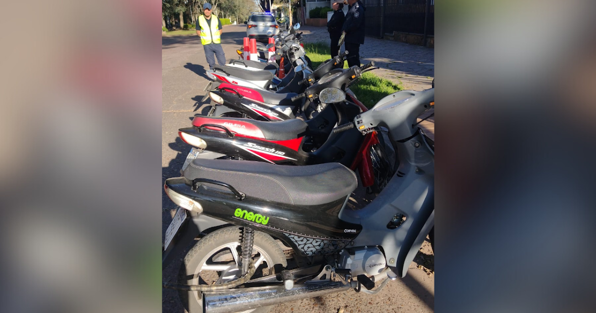 Operativo de tránsito resultó en la retención de 17 motos en infracción | FM Avenida