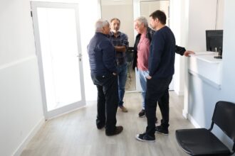 Salazar recorrió el espacio refaccionado del área de Discapacidad | FM Avenida