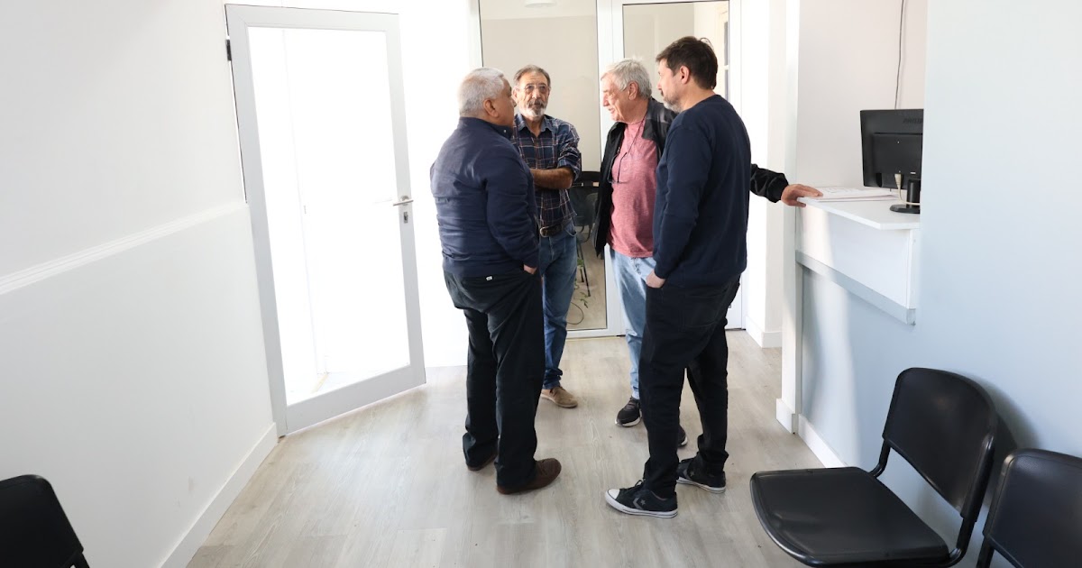Salazar recorrió el espacio refaccionado del área de Discapacidad | FM Avenida