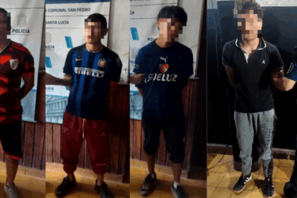Tres aprehendidos por robo en una despensa en Santa Lucía: un cuarto cayó tras chocar un auto robado | FM Avenida