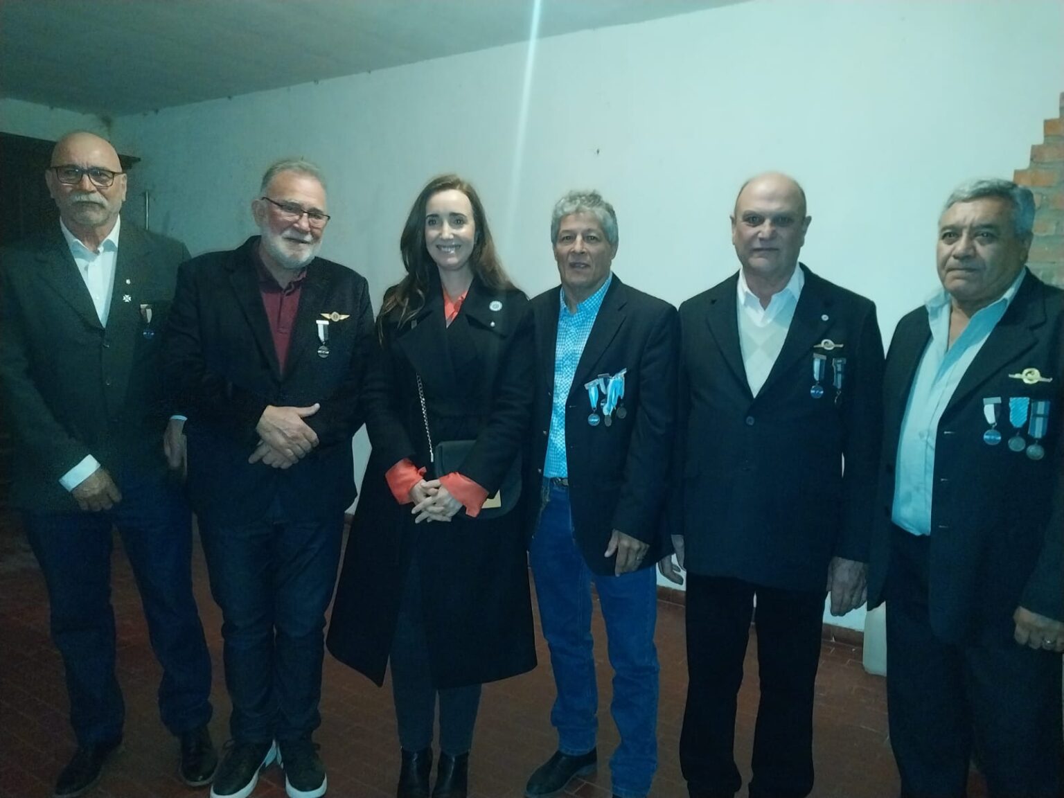Veteranos de Malvinas con Victoria Villarruel: así fue el encuentro con la vicepresidenta, que recordó a Mateo Sbert | FM Avenida