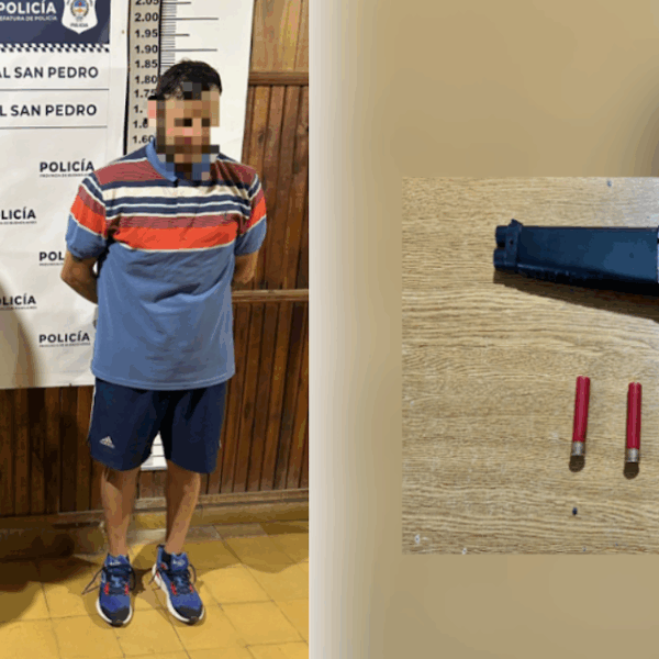 Intentó fugarse de un allanamiento y descartó un pistolón: fue detenido | FM Avenida