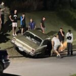 Accidente en el Nuevo Boulevard: tras maniobras peligrosas, un Falcon chocó contra la barranca | FM Avenida