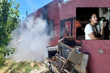 Amigos de La Opinión: entregaron una donación a una familia que perdió su vivienda en un incendio | FM Avenida