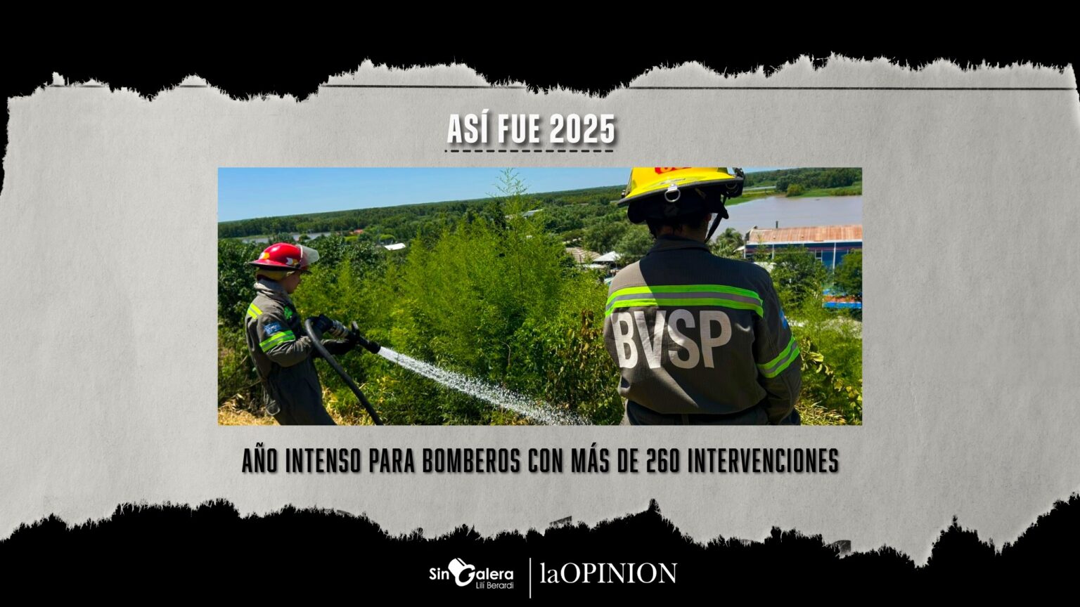 Así fue 2025: año intenso para Bomberos, con más de 260 intervenciones | FM Avenida