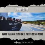 Así fue 2025: barco varado y crisis en el Puerto de San Pedro | FM Avenida