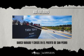 Así fue 2025: barco varado y crisis en el Puerto de San Pedro | FM Avenida