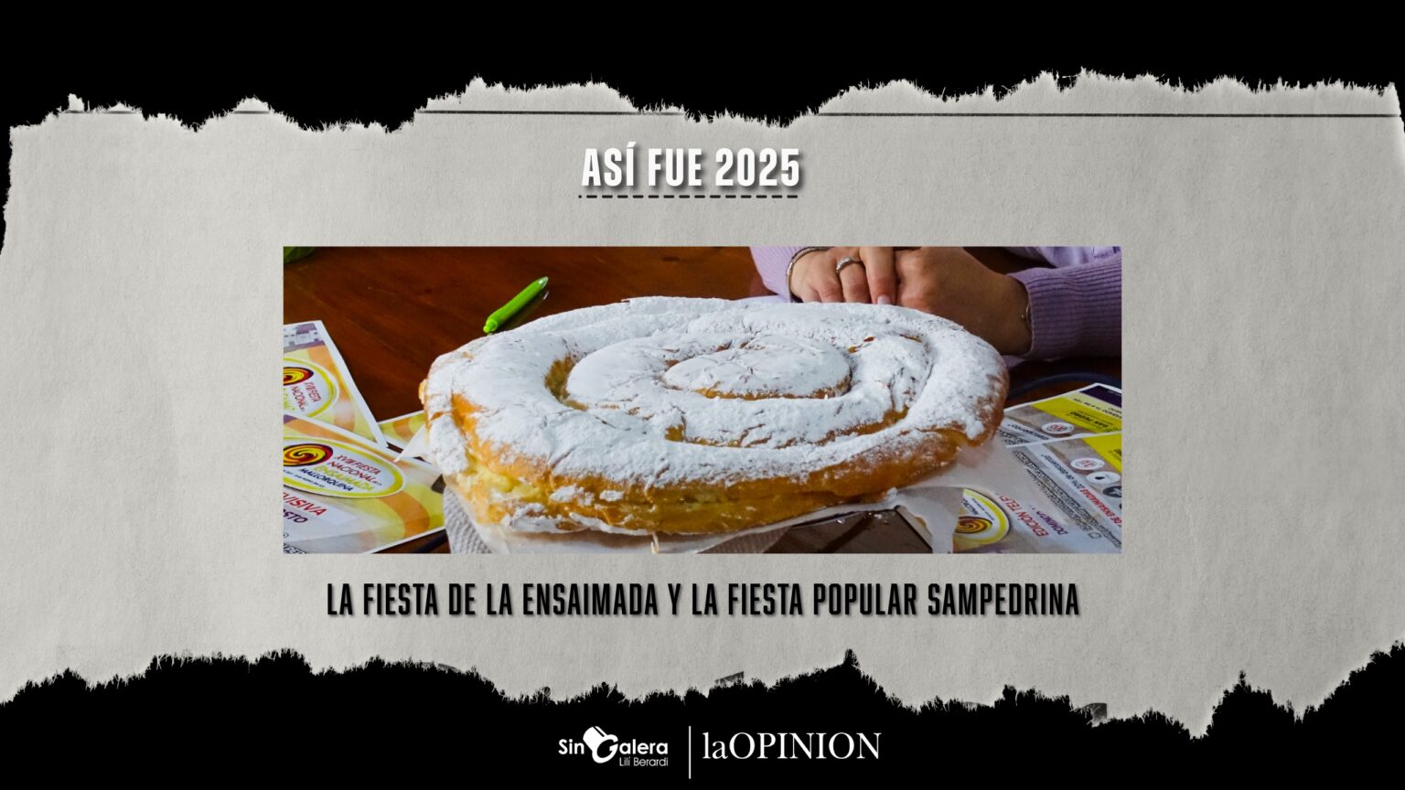 Así fue 2025: la polémica por la Fiesta de la Ensaimada y la Fiesta Popular Sampedrina | FM Avenida
