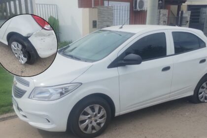 Chocó autos estacionados, huyó y fue hallado sin licencia ni seguro | FM Avenida