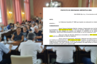 Concejales y mayores contribuyentes votan la ordenanza impositiva | FM Avenida
