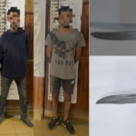 Dos aprehendidos por disturbios portando armas blancas | FM Avenida