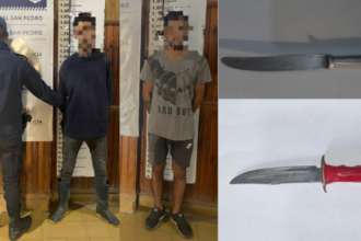 Dos aprehendidos por disturbios portando armas blancas | FM Avenida