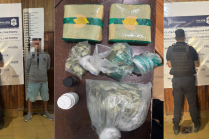 Dos hombres oriundos de Salta detenidos con ladrillos de hojas de coca en San Pedro | FM Avenida