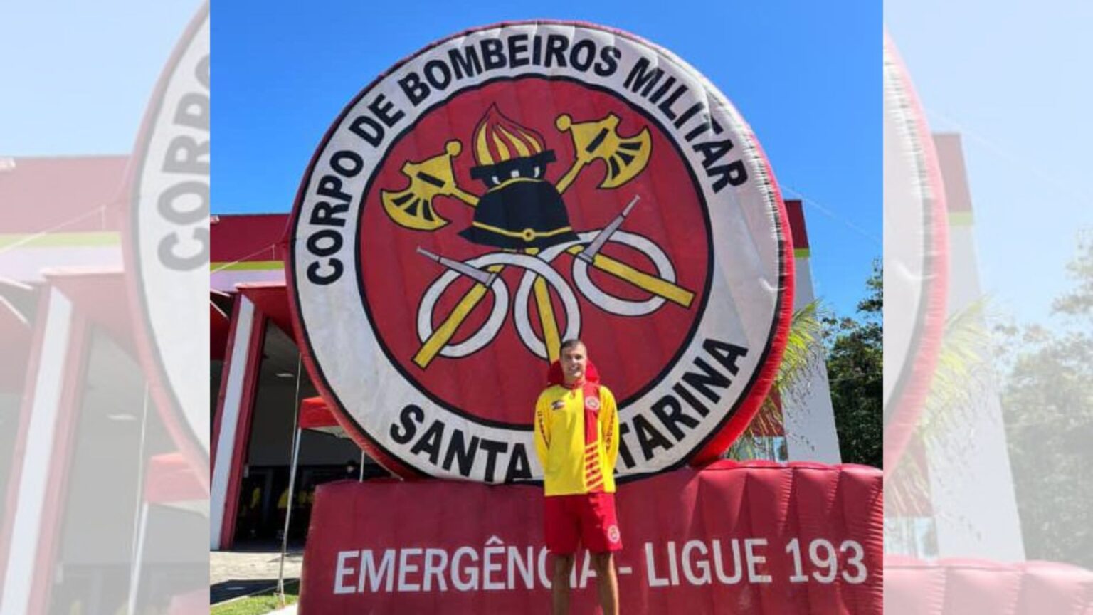 Joaquín Sánchez se convirtió en Guardavidas Civil del Cuerpo de Bomberos de Santa Catarina | FM Avenida