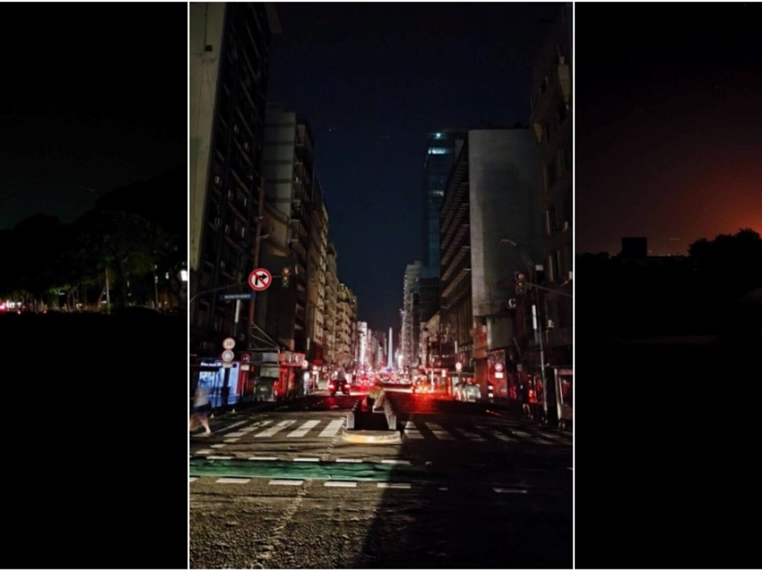 La 9 de Julio a oscuras y la comparación con Stranger Things: las redes reaccionaron al corte de luz en el AMBA | FM Avenida