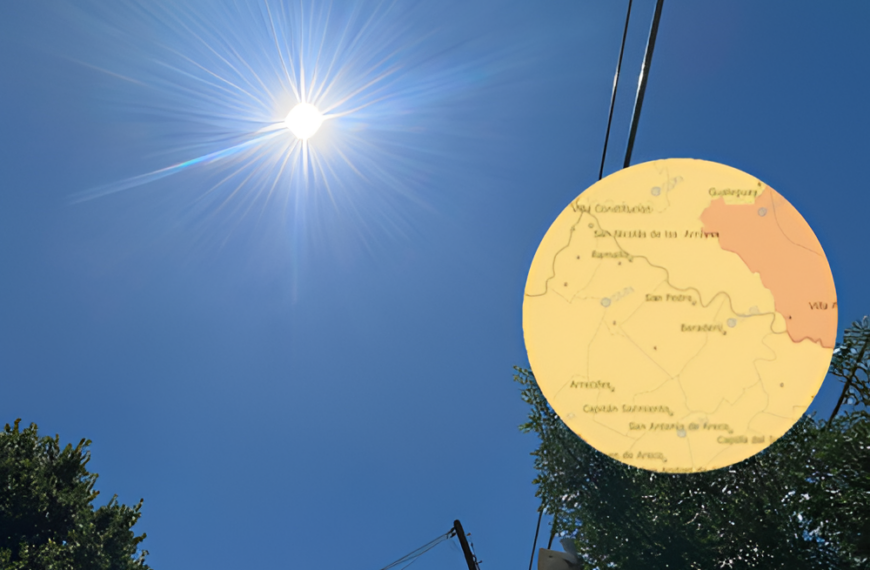 Ola de calor: rige alerta amarilla por temperaturas extremas para San Pedro | FM Avenida