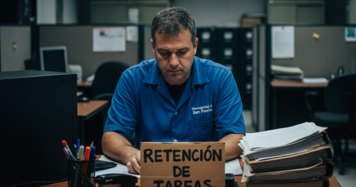 Retención de tareas de trabajadores municipales | FM Avenida