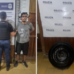 Un detenido cuando escapaba tras robar un neumático | FM Avenida