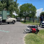 Una mujer con fractura de clavícula como consecuencia de una colisión entre motos | FM Avenida
