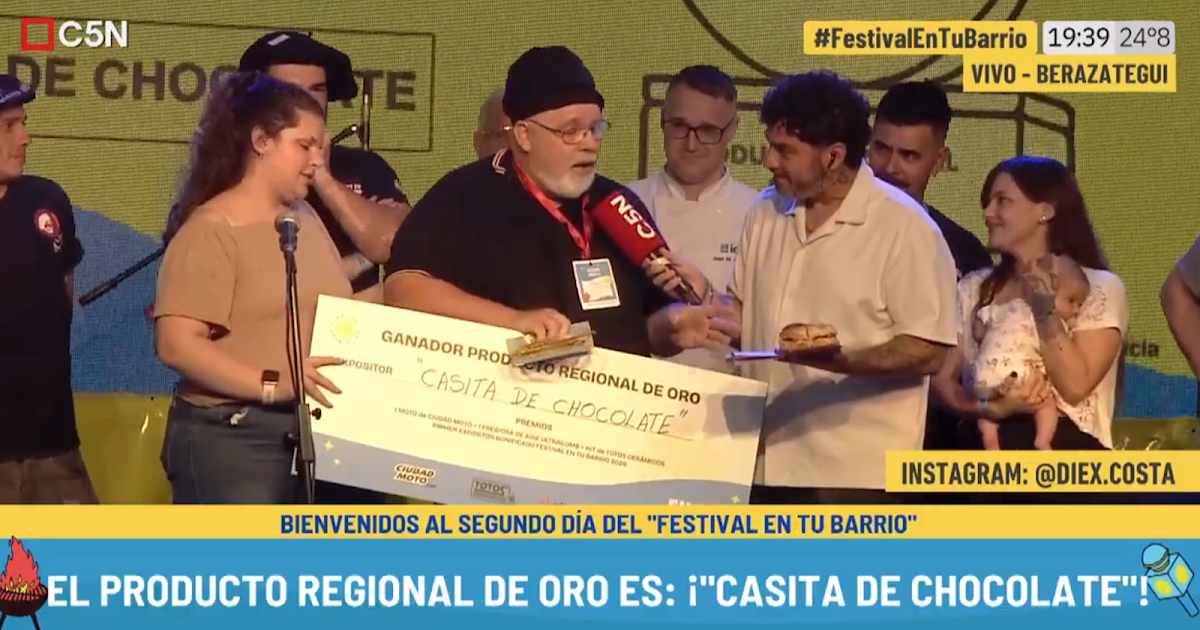 "La Casita de Chocolate" ganó el premio principal del "Festival en tu Barrio" (Video) | FM Avenida