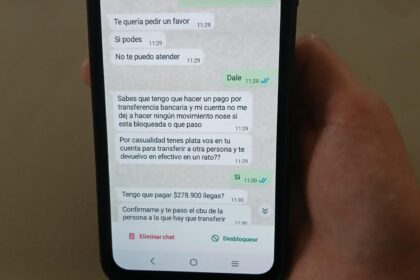 Advierten por estafas y pedidos de transferencias por WhatsApp: “Ya se lo hicieron a varias personas” | FM Avenida