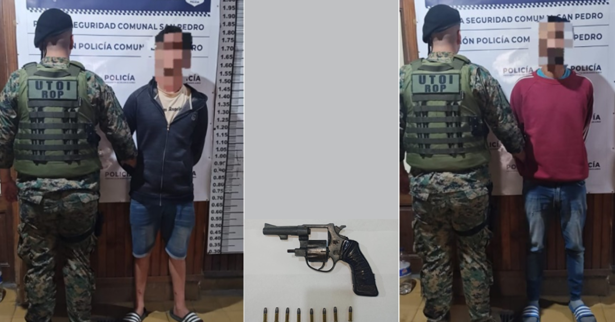 Aprehenden a dos hombres por portación ilegal de arma de fuego | FM Avenida