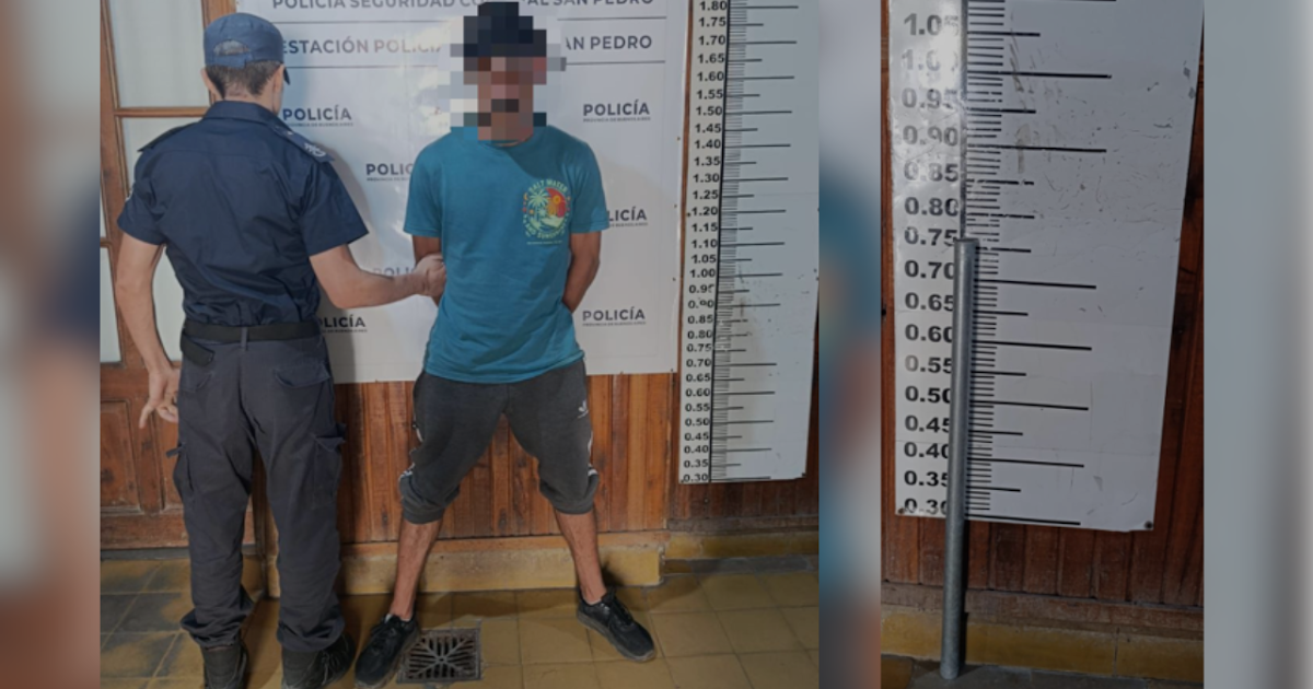 Aprehendieron a un hombre por atacar una panadería con un hierro y amenazar a los empleados | FM Avenida