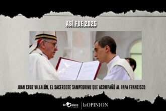 Así fue 2025: Juan Cruz Villalón, el sacerdote sampedrino que acompañó al papa Francisco hasta sus últimos días | FM Avenida
