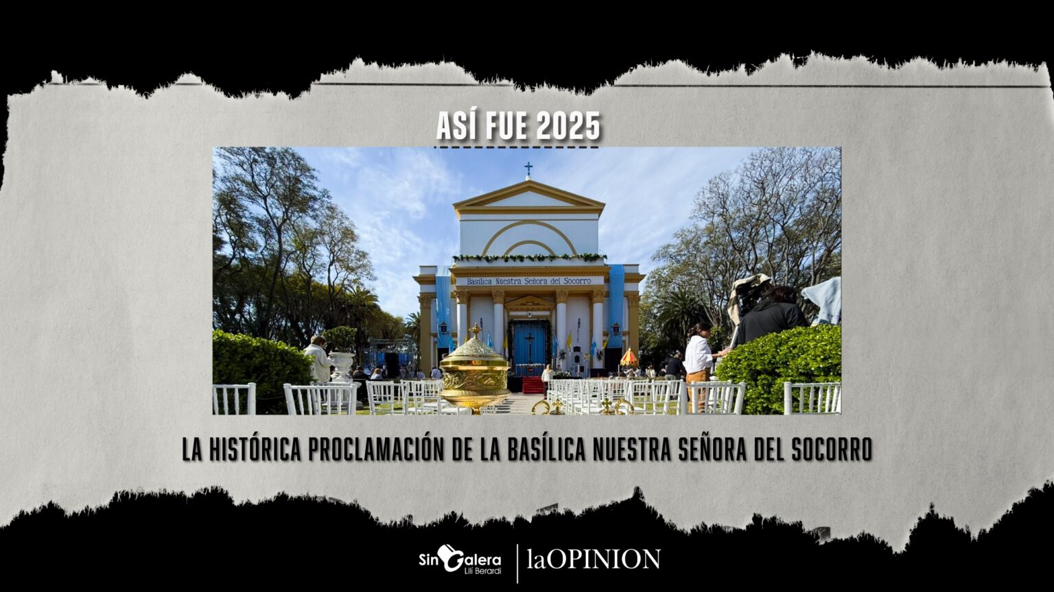 Así fue 2025: la histórica proclamación de la Basílica Nuestra Señora del Socorro | FM Avenida