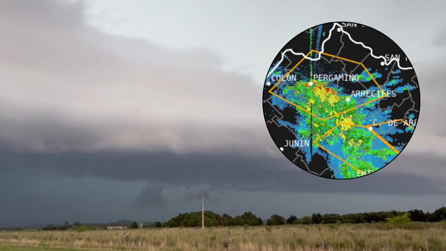 Aviso a corto plazo para San Pedro: tormentas fuertes con lluvias intensas y ráfagas | FM Avenida